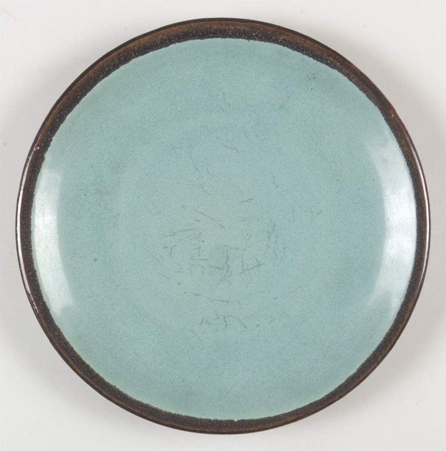 Country Fare (Ribbed Back, Unglazed Ring) Salad Plate by Carbone-1