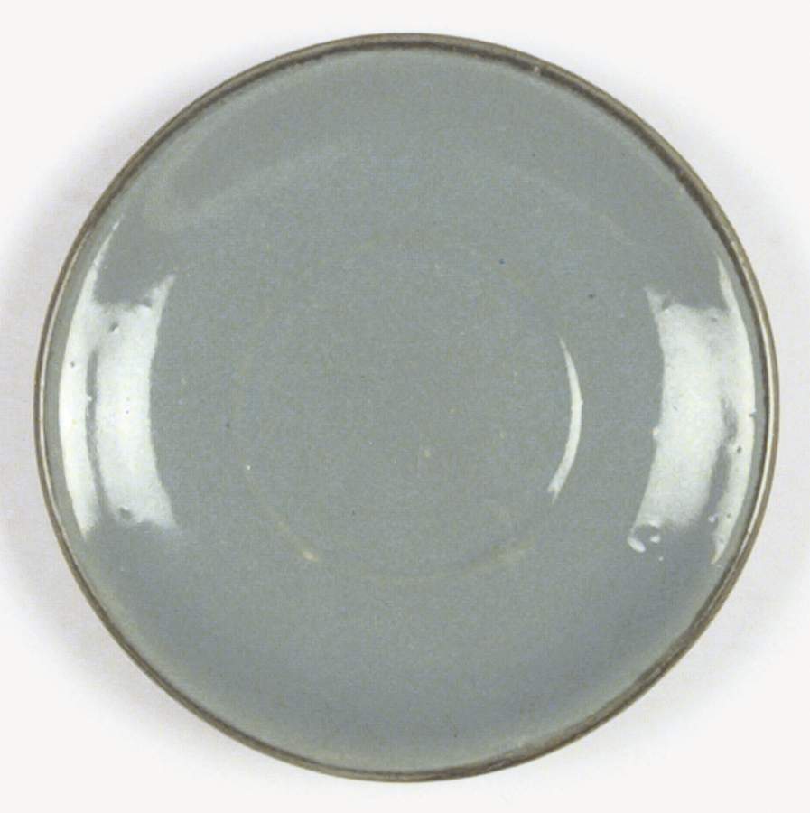 Country Fare (Ribbed Back, Unglazed Ring) Saucer by Carbone-1