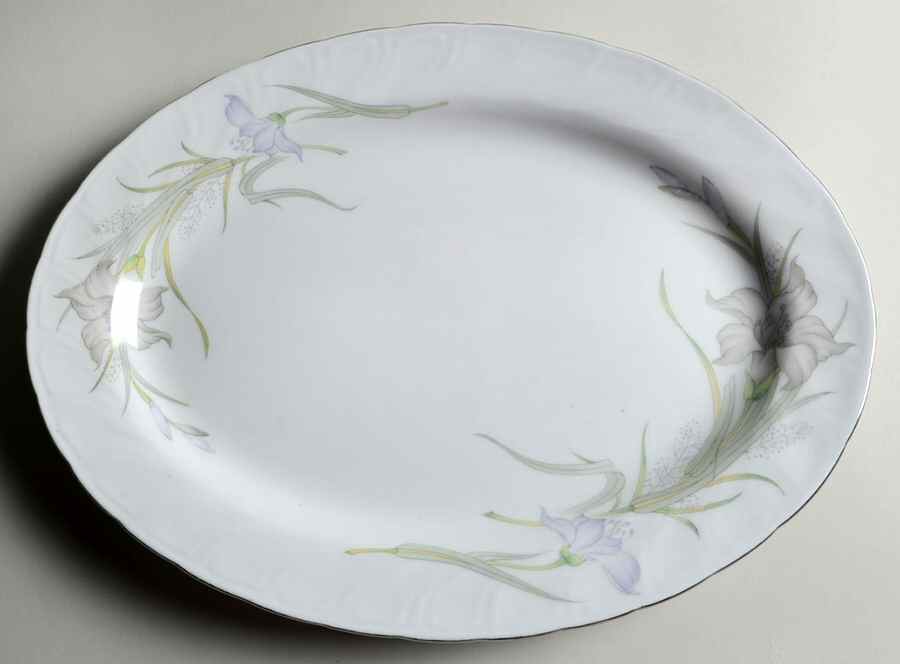 CCC8 13" Oval Serving Platter by Cac Ceramic-1
