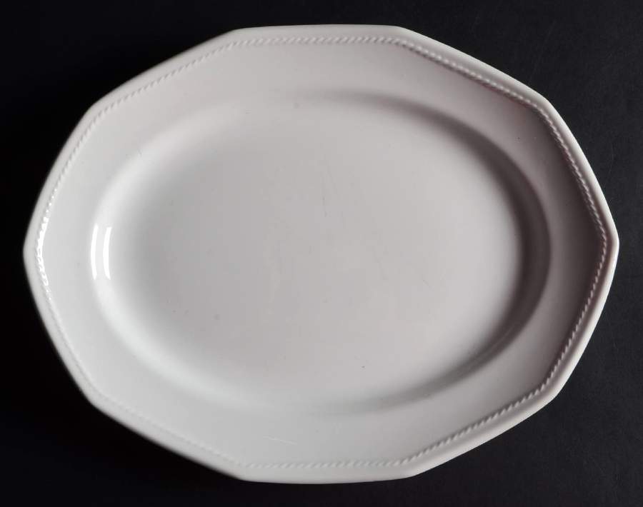 Arctic 12" Oval Serving Platter by Churchill-1