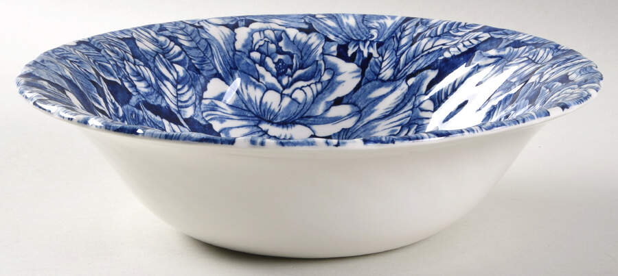 Bermuda Blue 9" Round Vegetable Bowl by Churchill-1