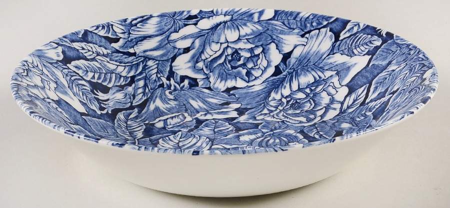 Bermuda Blue Coupe Soup Bowl by Churchill-1