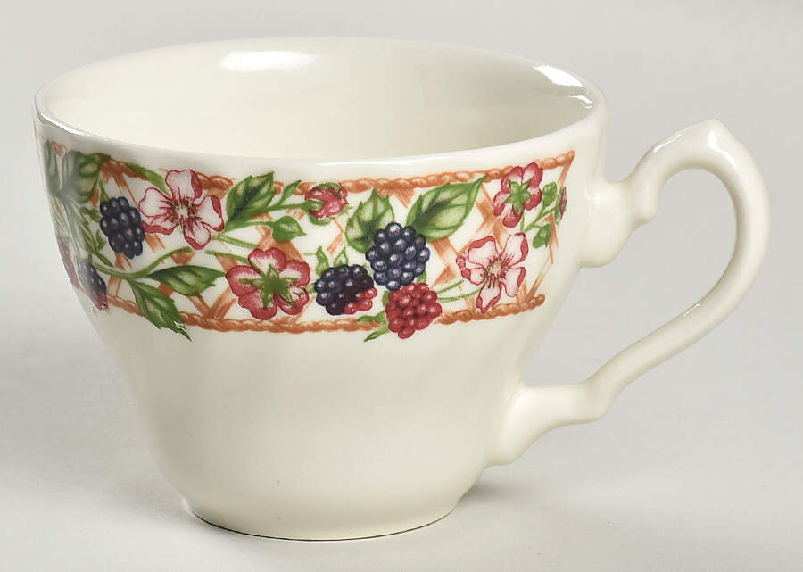 Blackberry Trellis Flat Cup by Churchill-1