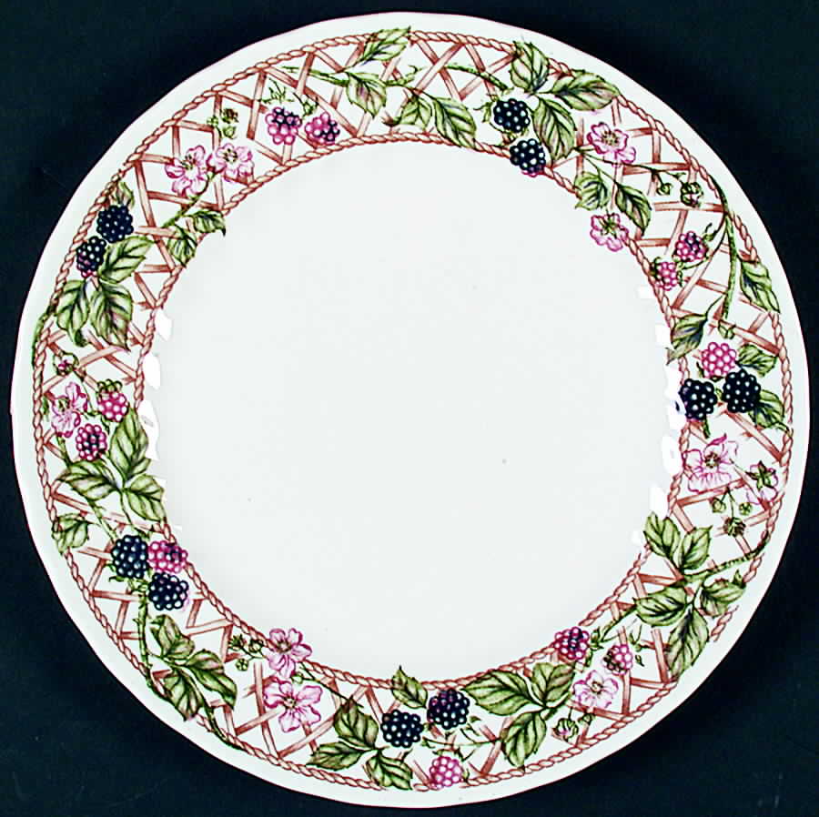 Blackberry Trellis Dinner Plate by Churchill-1