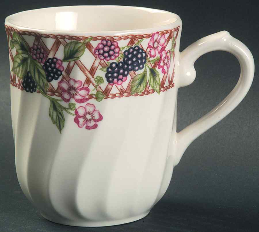 Blackberry Trellis Mug by Churchill-1