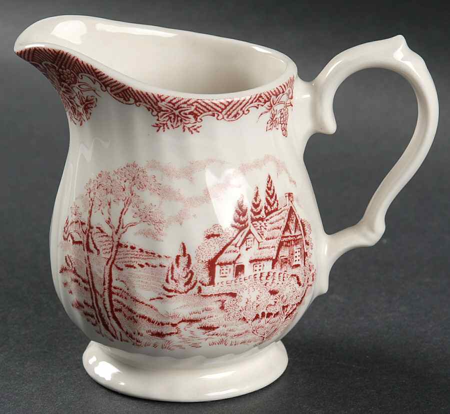 The Brook Pink (Made in England) Creamer by Churchill-1