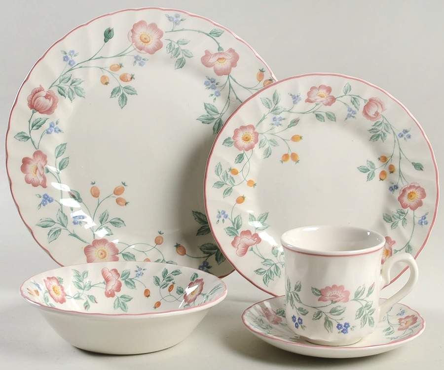 Briar Rose 5 Piece Place Setting by Churchill-1