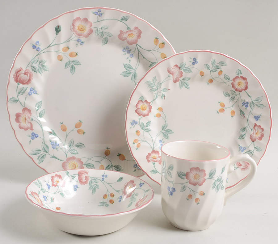 Briar Rose 4 Piece Place Setting by Churchill-1