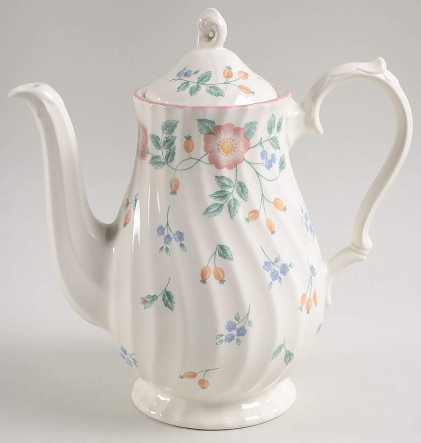Briar Rose Coffee Pot & Lid by Churchill-1