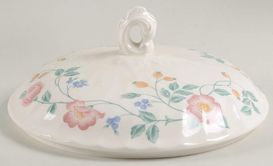 Briar Rose Lid for Round Vegetable by Churchill-1