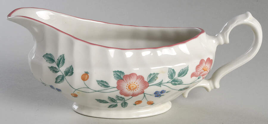 Briar Rose Gravy Boat by Churchill-1