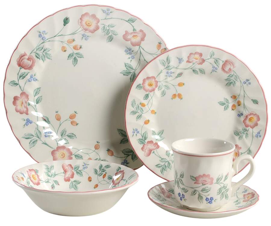 Briar Rose 40 Piece Estate Set by Churchill-1