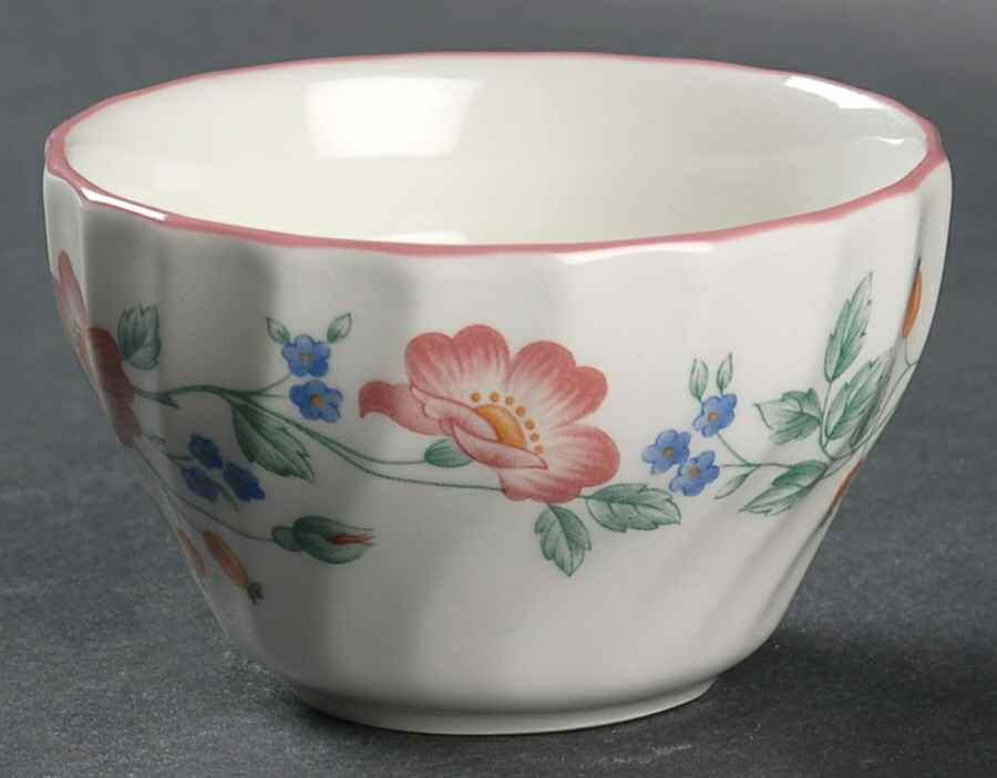 Briar Rose Open Sugar Bowl by Churchill-1