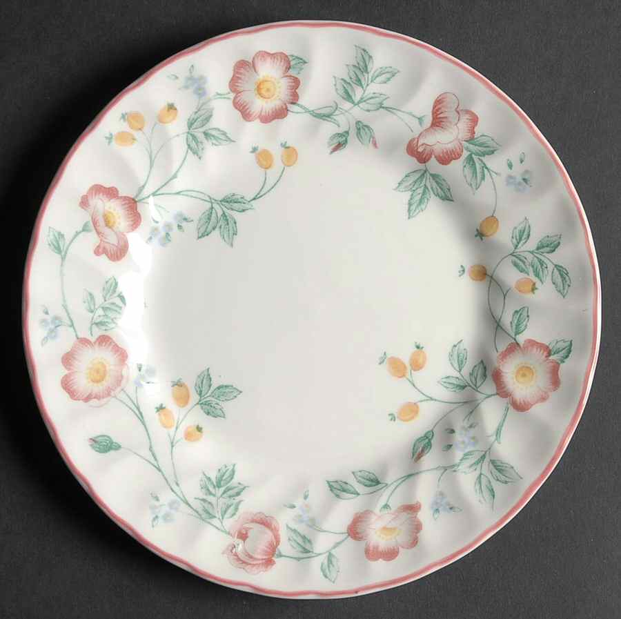 Briar Rose Bread & Butter Plate by Churchill-1