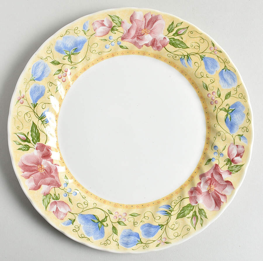 Chelsea Flowers Dinner Plate by Churchill-1