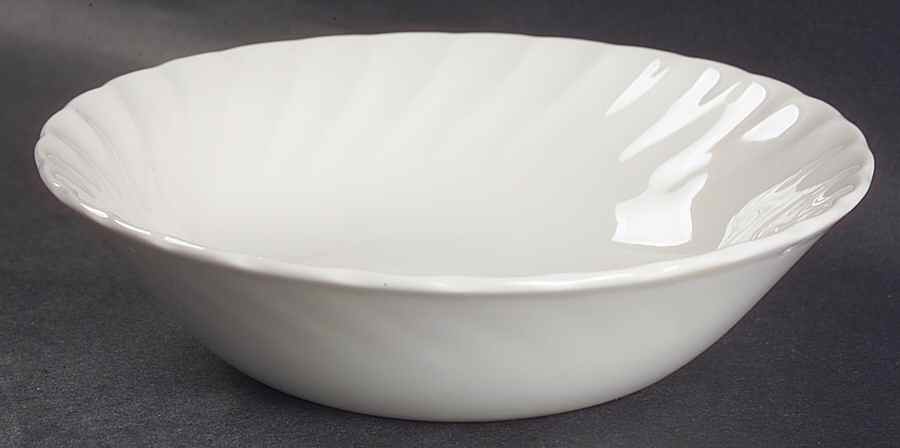 Chelsea White (England) Coupe Cereal Bowl by Churchill-1