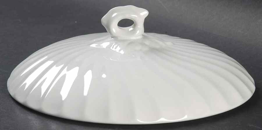 Chelsea White (England) Lid for Round Vegetable by Churchill-1