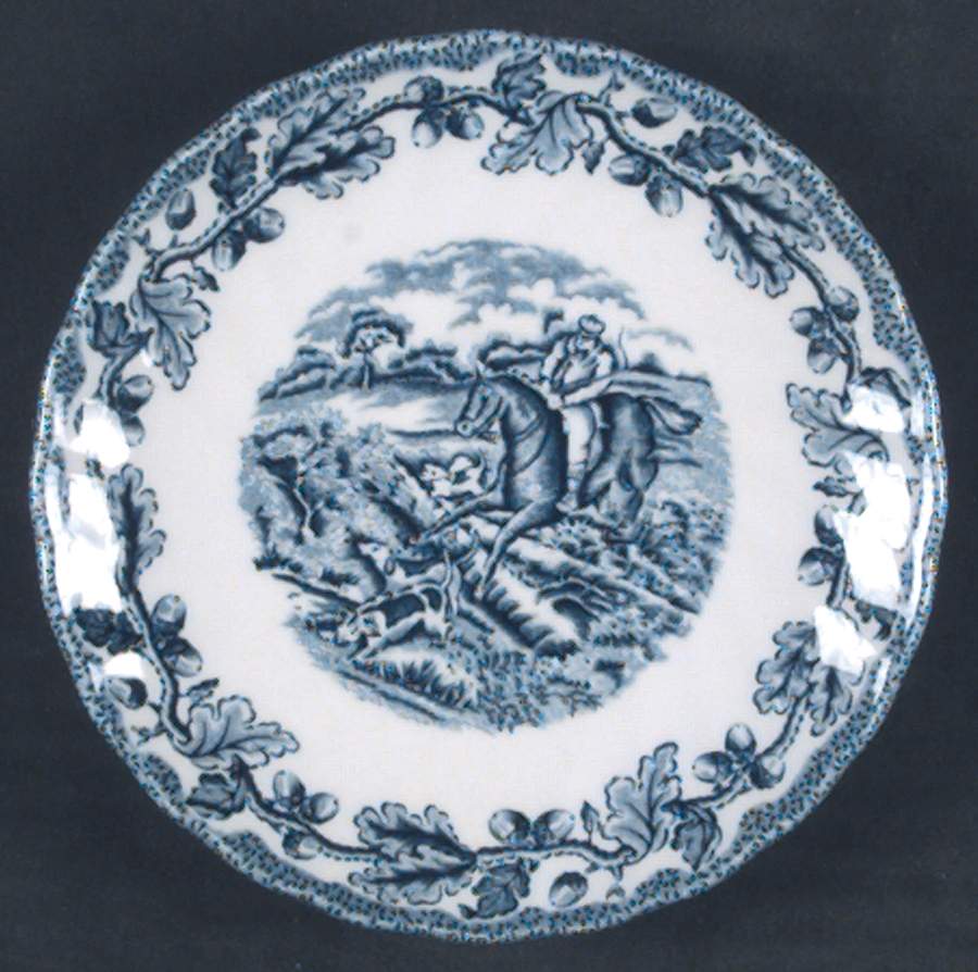 Country Life Blue Saucer by Churchill-1