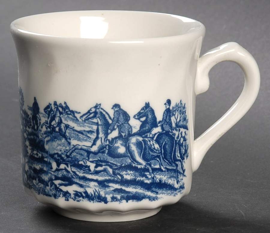 Country Life Blue Flat Cup by Churchill-1