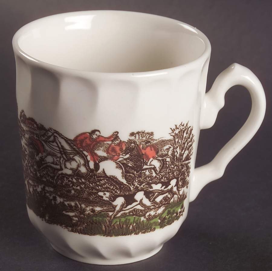 Country Life Brown Multicolor Mug by Churchill-1
