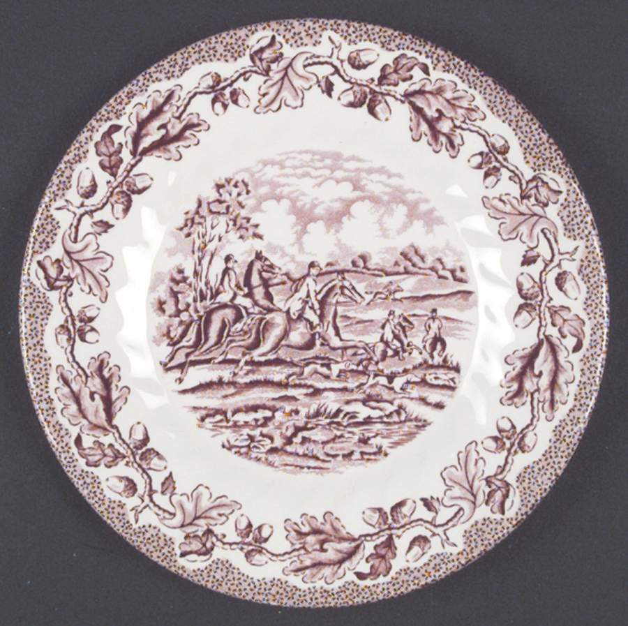 Country Life Pink Bread & Butter Plate by Churchill-1