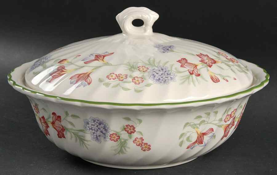 Emily Round Covered Vegetable by Churchill-1