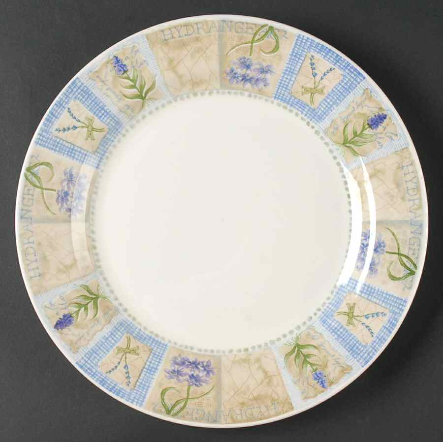 Hydrangea Dinner Plate by Churchill-1