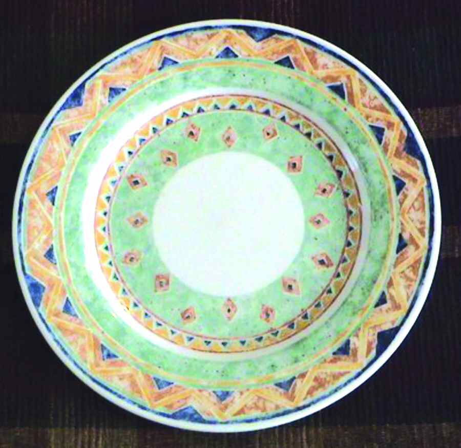 Kabul Salad Plate by Churchill-1