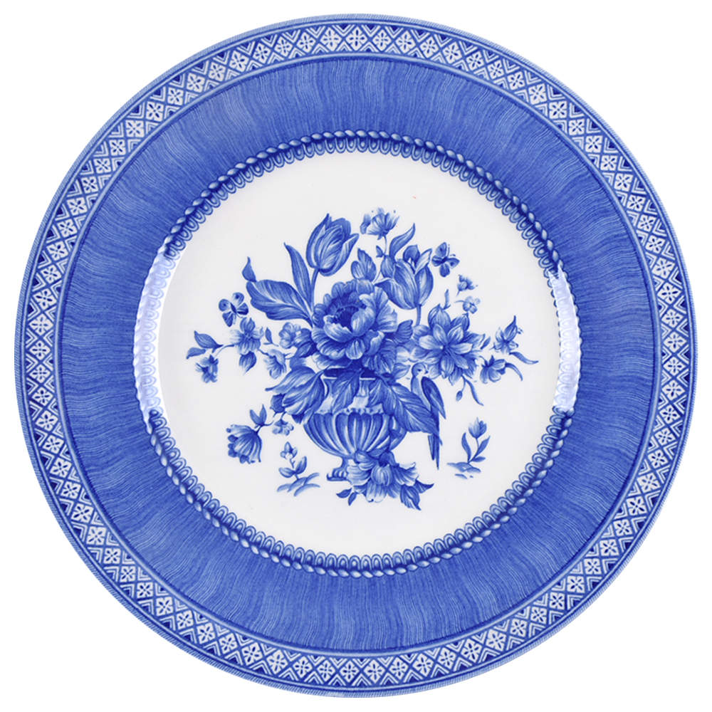 Out of The Blue Dinner Plate by Churchill-1