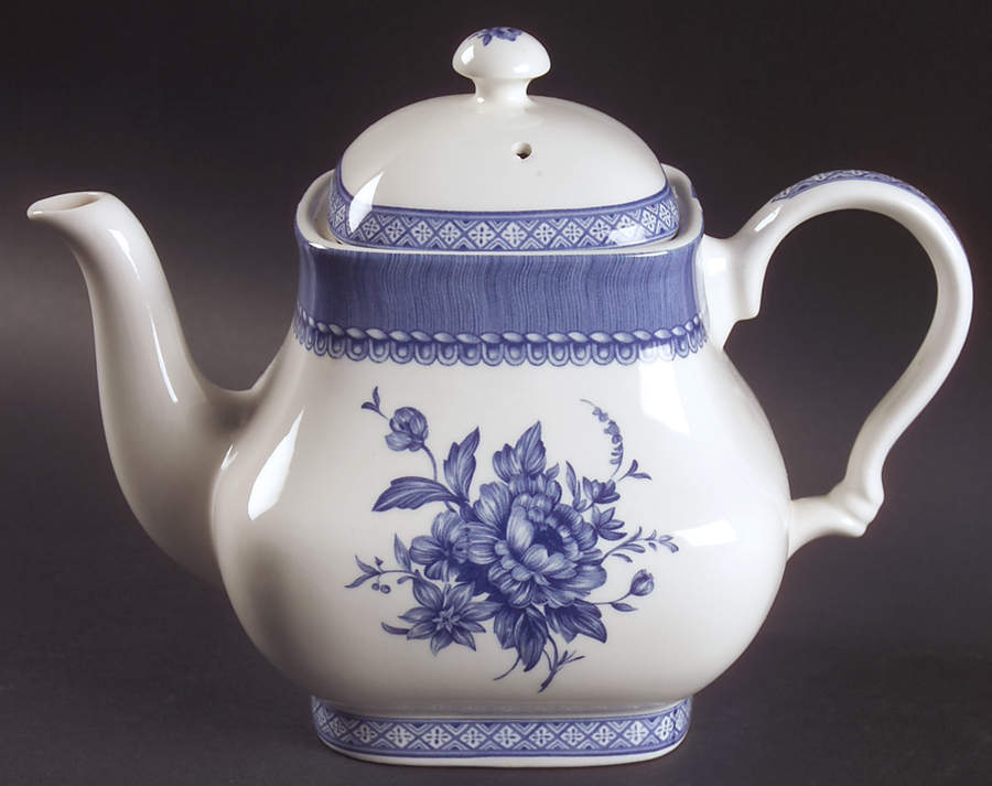 Out of The Blue Teapot & Lid by Churchill-1