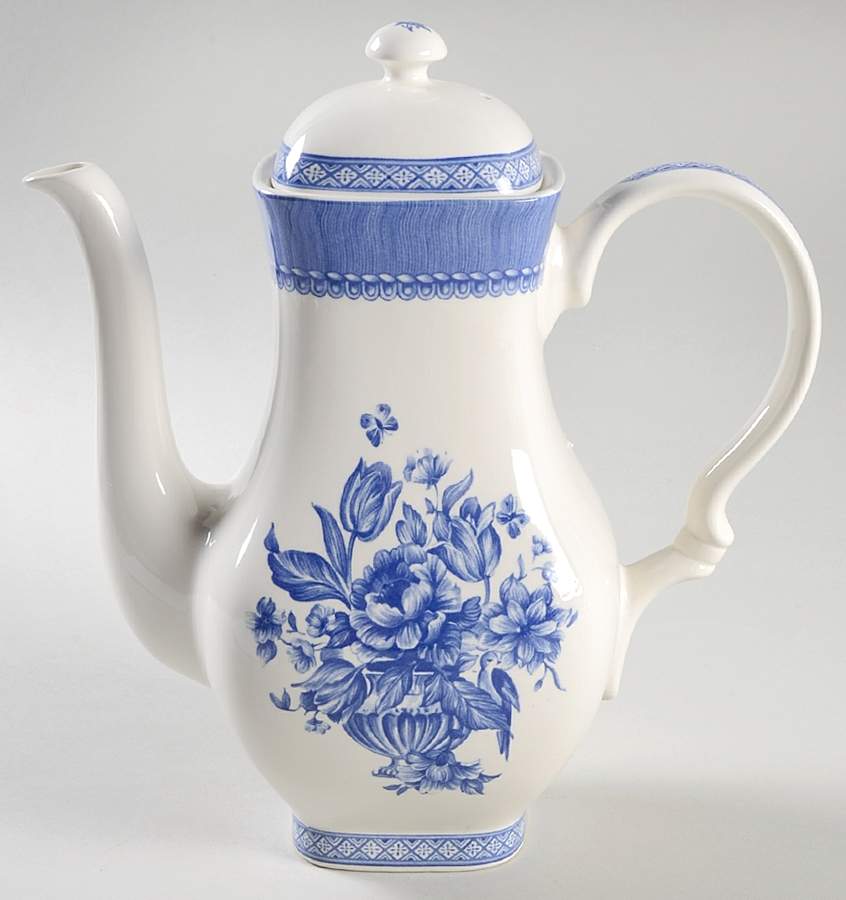 Out of The Blue Coffee Pot & Lid by Churchill-1