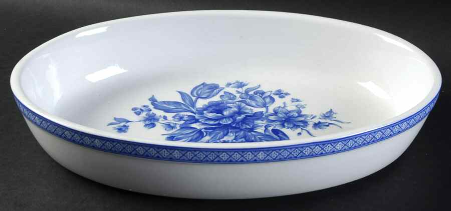 Out of The Blue 12'' Oval Baker by Churchill-1