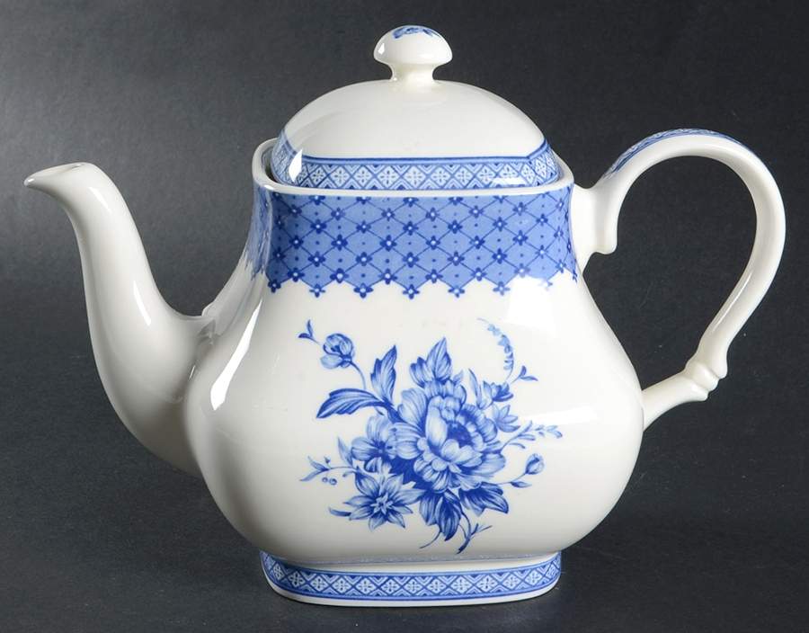 Out of The Blue Teapot & Lid by Churchill-1