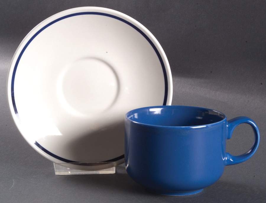 Paloma Flat Cup & Saucer Set by Churchill-1
