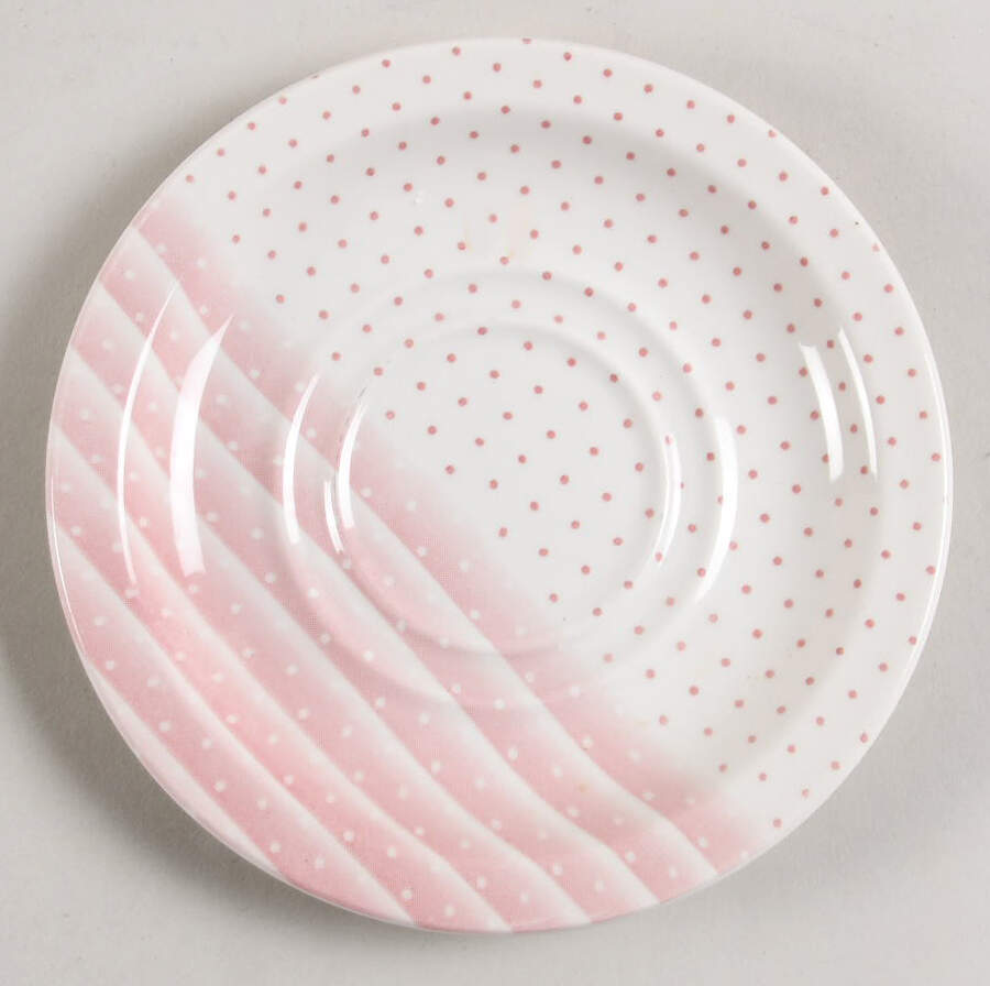 Pink Shades Saucer for Flat Cup by Churchill-1