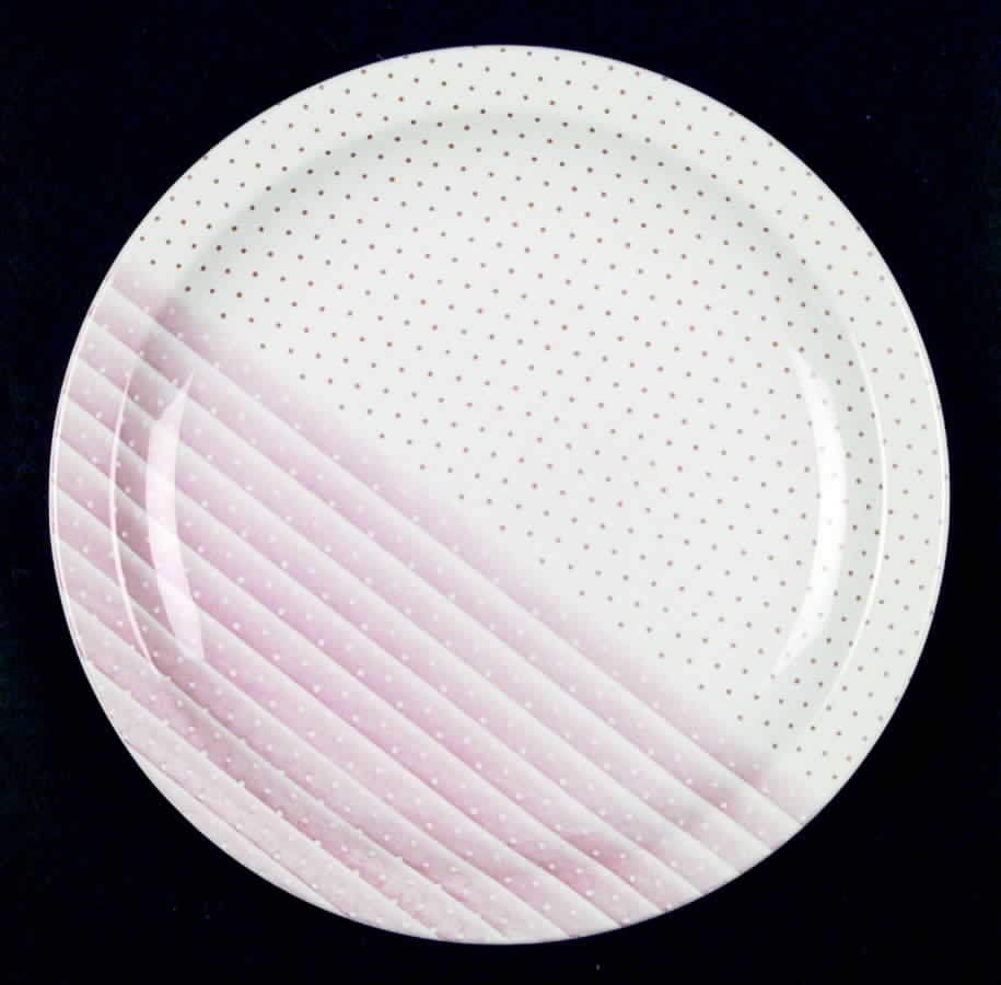 Pink Shades Dinner Plate by Churchill-1