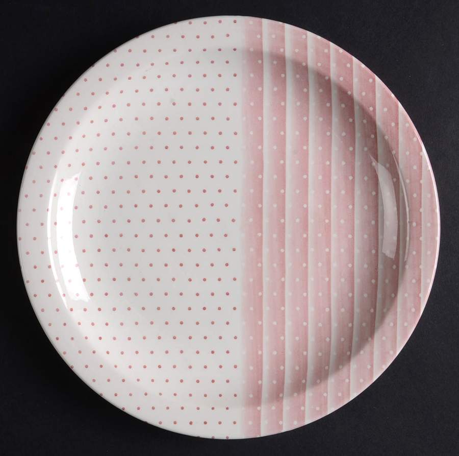 Pink Shades Salad Plate by Churchill-1