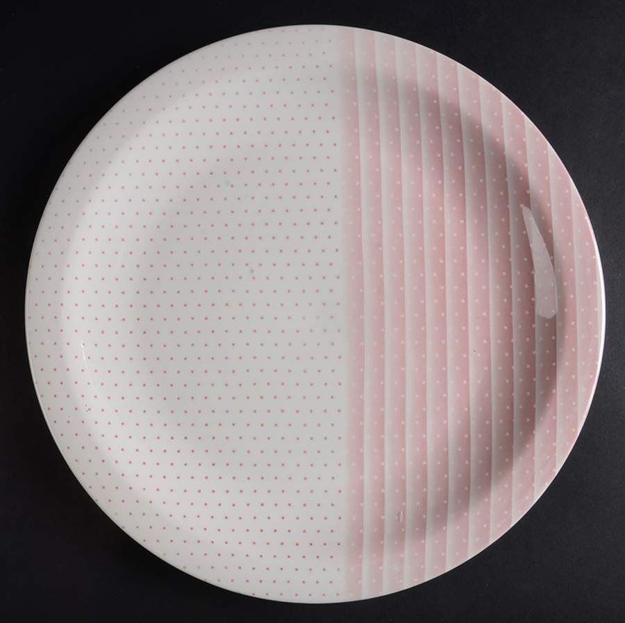 Pink Shades 12" Chop Plate (Round Platter) by Churchill-1
