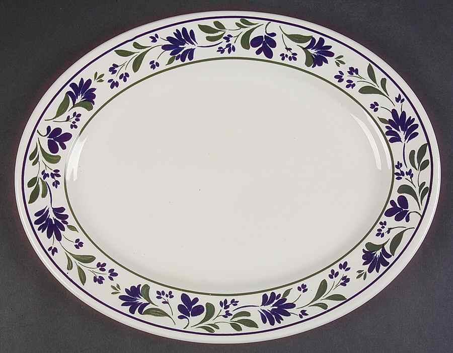 Salzburg 12" Oval Serving Platter by Churchill-1