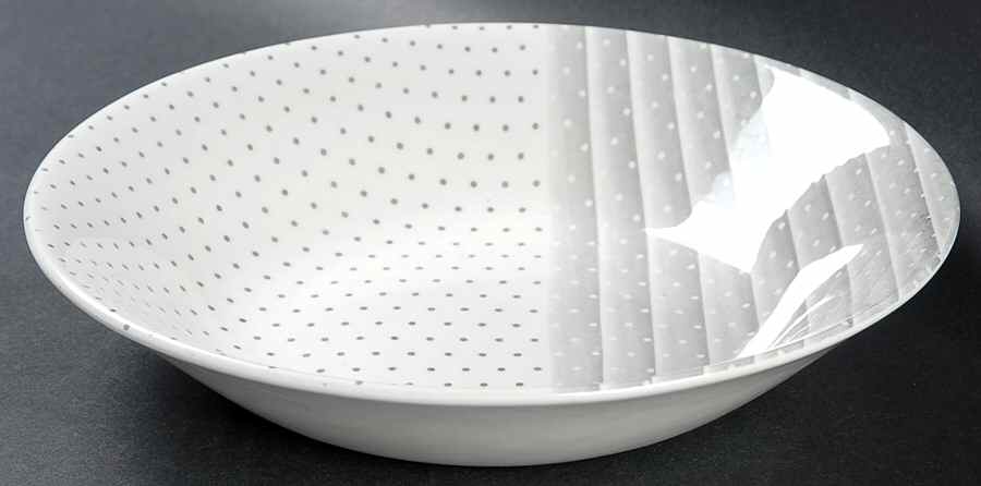 Shades Gray Coupe Soup Bowl by Churchill-1