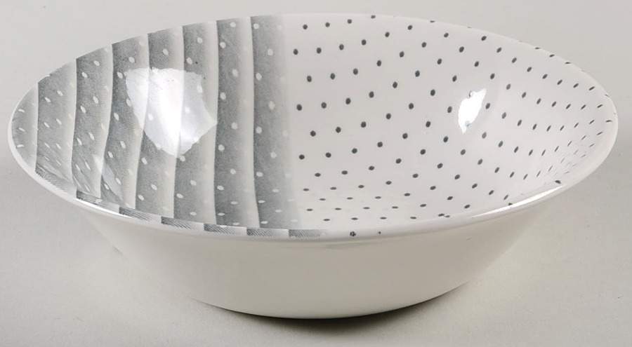 Shades Gray Coupe Cereal Bowl by Churchill-1
