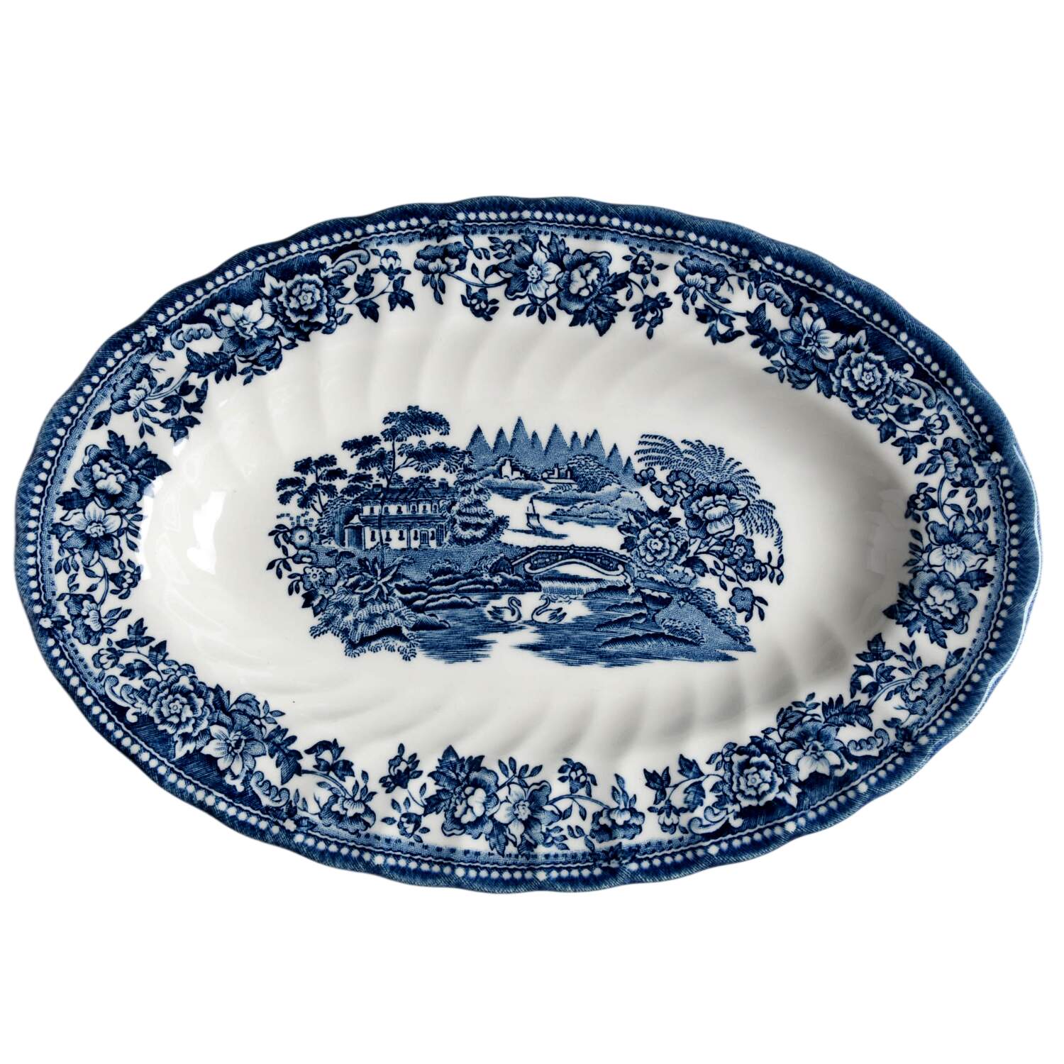 Tonquin Blue Relish/Gravy Underplate by Churchill-1