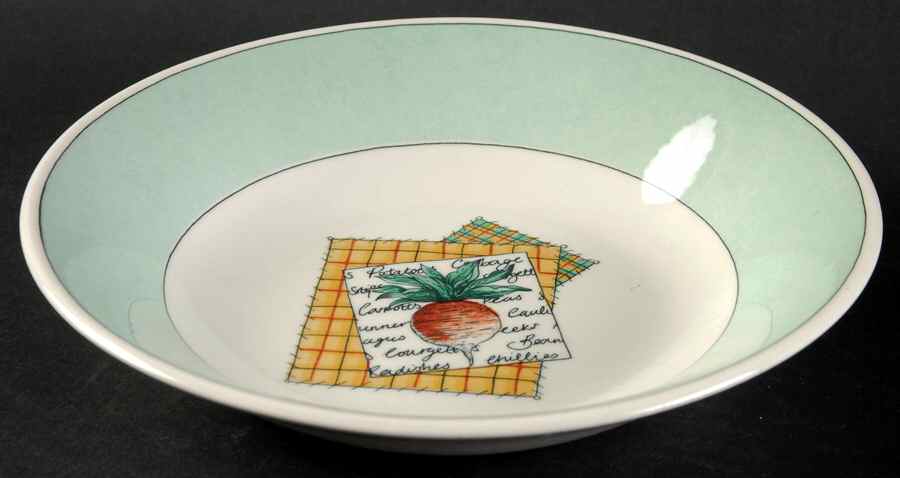 Vegetable Patch Coupe Soup Bowl by Churchill-1