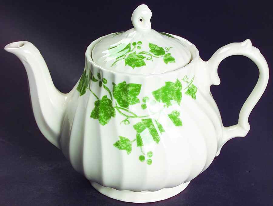 Verdigris Teapot & Lid by Churchill-1