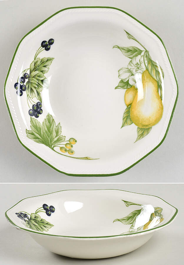 Victorian Orchard (England) Soup/Cereal Bowl by Churchill-1