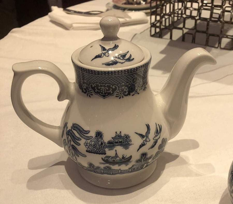 Willow Blue (Georgian Shape) Mini Teapot & Lid by Churchill-1
