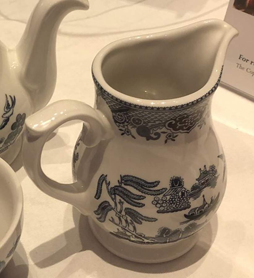 Willow Blue (Georgian Shape) 10 Oz Jug by Churchill-1