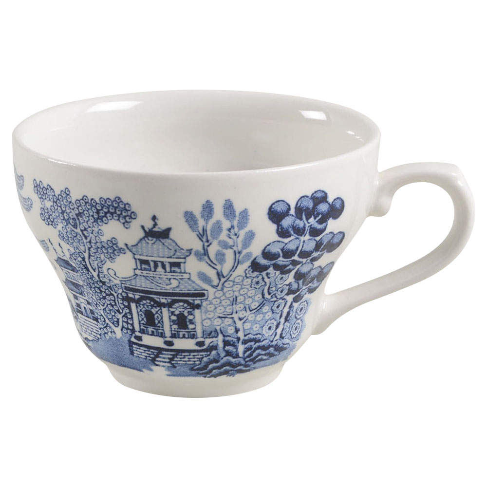 Willow Blue (Georgian Shape) Flat Cup by Churchill-1