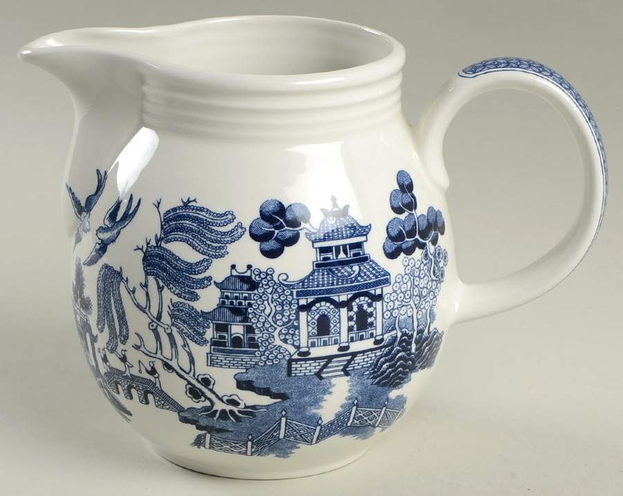Willow Blue (Georgian Shape) 32 Oz Jug by Churchill-1