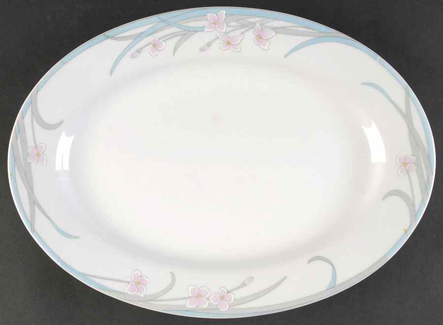 CCN3 (CHINA) 13" Oval Serving Platter by Crescent (China)-1